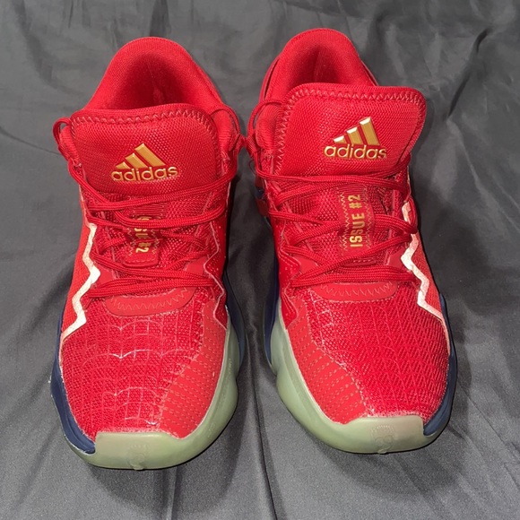 Adidas Donovan Mitchell D.O.N. Issue #2 Crayola Shoes Size 5 1/2 - Picture 6 of 8